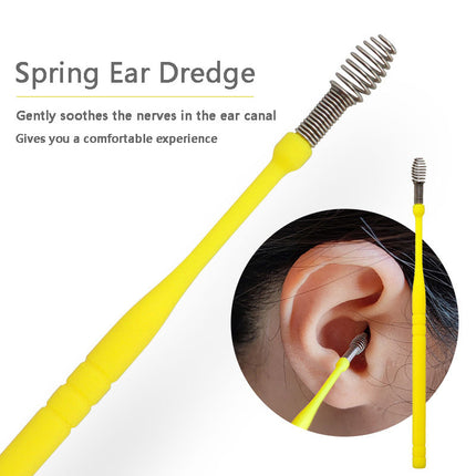 7pcs Ear Wax Pickers Stainless Steel Ear Cleaner Tool Kit Reusable