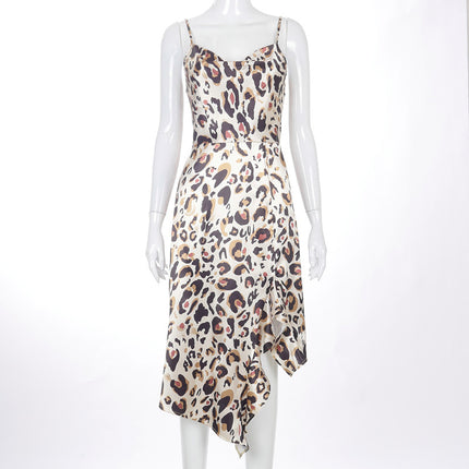 Ladies Fashion Trend Sling Dress Women Clothing