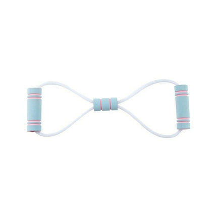8 Word Chest Expander Rope Resistance Bands Elastic Fitness Gym