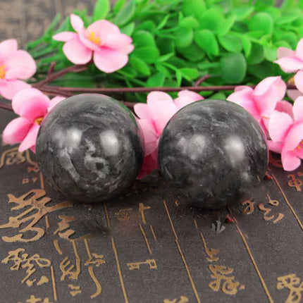 White Marble Topaz Fitness Handball