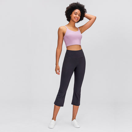 Women's fitness cropped pants