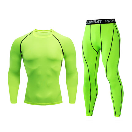Men's fitness sports training suit
