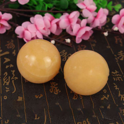 White Marble Topaz Fitness Handball
