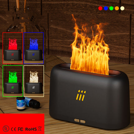 Large Capacity Flame Aromatherapy Humidifier Household