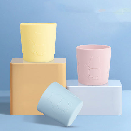 Baby Food Supplement Silicone Tableware Set