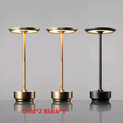 All-aluminum Touch Desk Lamp Hotel Bar Led Lights