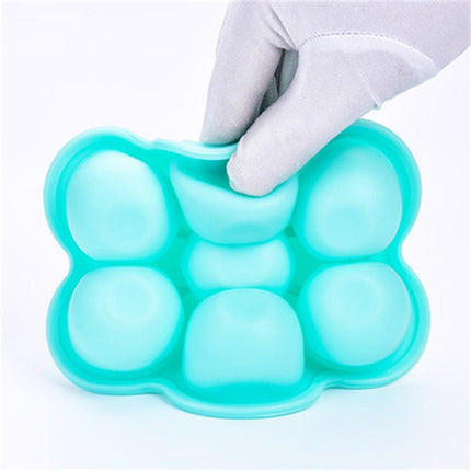 Small 7-hole silicone food supplement box