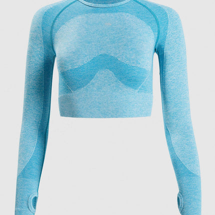 Fitness long sleeve yoga suit