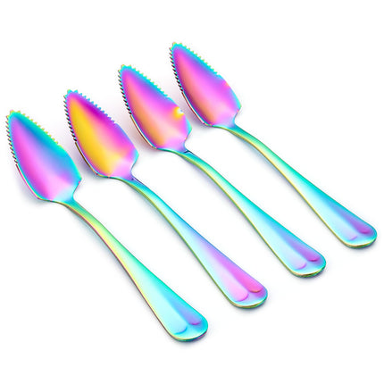 Stainless Steel Grapefruit Spoon Child Food Supplement