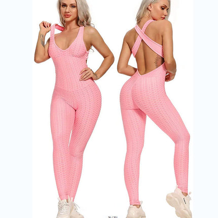 One-piece Suit Belly Lifting Hips Jumpsuit