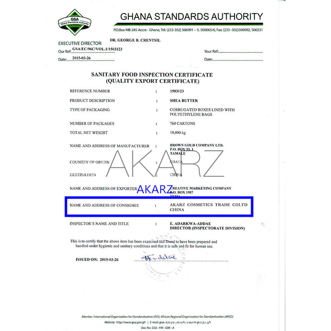 Akarz Brand Natural Pure Shea Butter Cream Maternity Stretch Marks And
