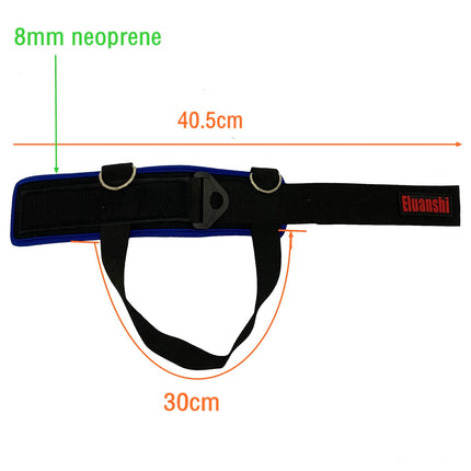 Adjustable D-ring Ankle Straps Gym With Foot Strap Cable Machine