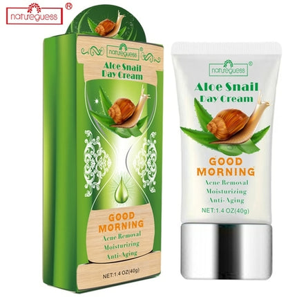 Aloe Snail Cream Retinol Day Night Face Serum Whitening Moisturizing