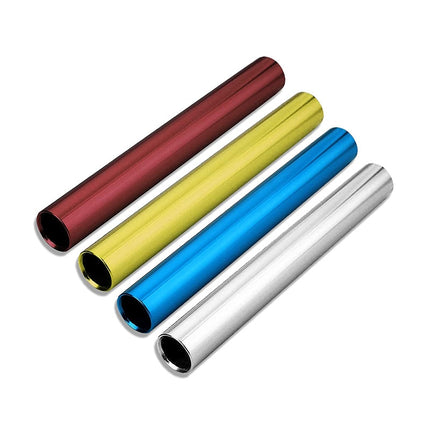 Aluminum Track Field Relay Batons Race Equipments For Running Race