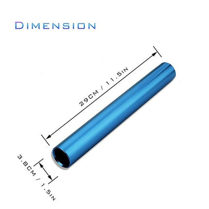 Aluminum Track Field Relay Batons Race Equipments For Running Race