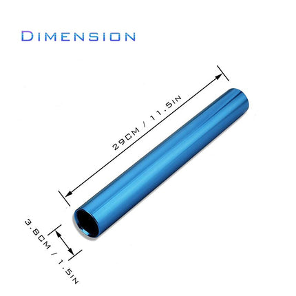 Aluminum Track Field Relay Batons Race Equipments For Running Race