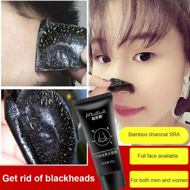 Bamboo Charcoal Black Head Remover Mask Acne Treatments Peel Off Mild