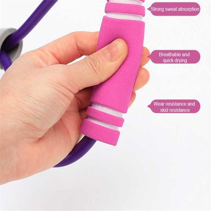 Chest Expander Eight-word Shoulder Beauty Back Device Pulling Rope