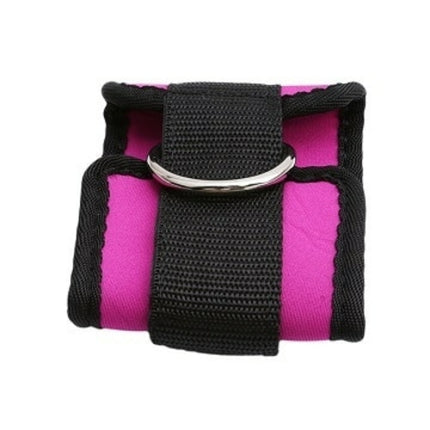 D Ring Ankle Anchor Strap Belt Gym Cable Attachment Thigh Leg Strap