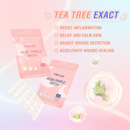Daily/Night Skin Care Acne Patch Tea Tree Oil Acne Remover Acne Pimple