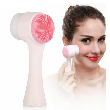 Face Cleaning Brush Double Side Face Massager Washer Facial Pore