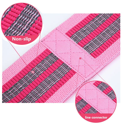 Fitness Resistance Band Buttocks Expansion Fitness Cloth Rubber Band