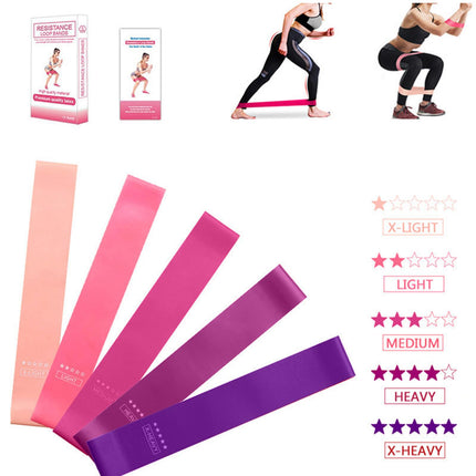 Fitness Resistance Bands Workout Equipment Rubber Bands Yoga Gym