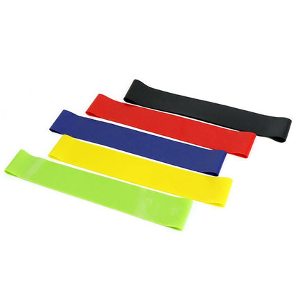 Fitness Yoga Resistance Bands Rubber Workout Rope Gum X light To X