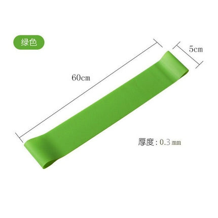 Fitness Yoga Resistance Bands Rubber Workout Rope Gum X light To X