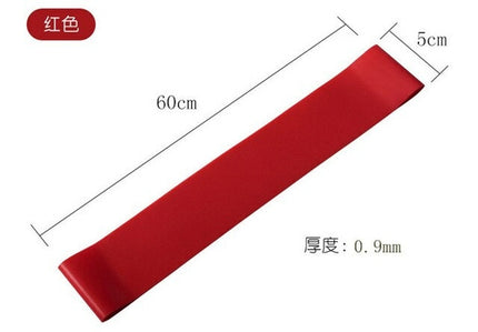 Fitness Yoga Resistance Bands Rubber Workout Rope Gum X light To X