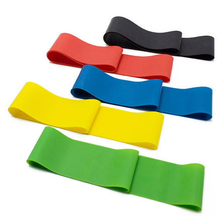 Fitness Yoga Resistance Bands Rubber Workout Rope Gum X light To X