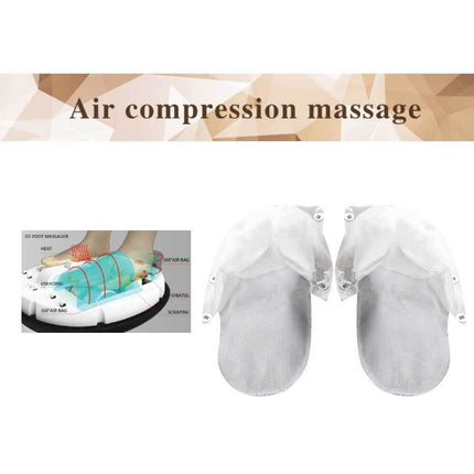 Foot Massager Machine Gold 3D Shiatsu Heat Kneading Pressing Relax