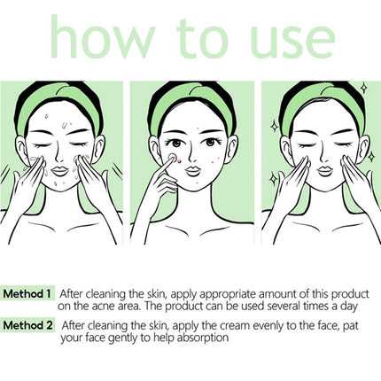 Herbal Acne Removal Face Cream Oil Control Anti-acne Gel Treatment
