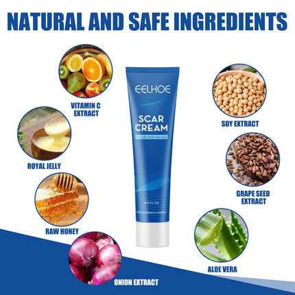 Herbal Scar Removal Face Cream Treatment Stretch Marks Burns Surgery