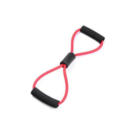 Hot Yoga Gum Fitness Resistance 8 Word Chest Expander Rope Workout