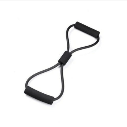 Hot Yoga Gum Fitness Resistance 8 Word Chest Expander Rope Workout