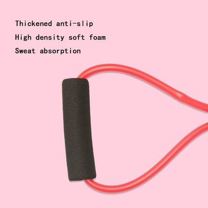 Hot Yoga Gum Fitness Resistance 8 Word Chest Expander Rope Workout