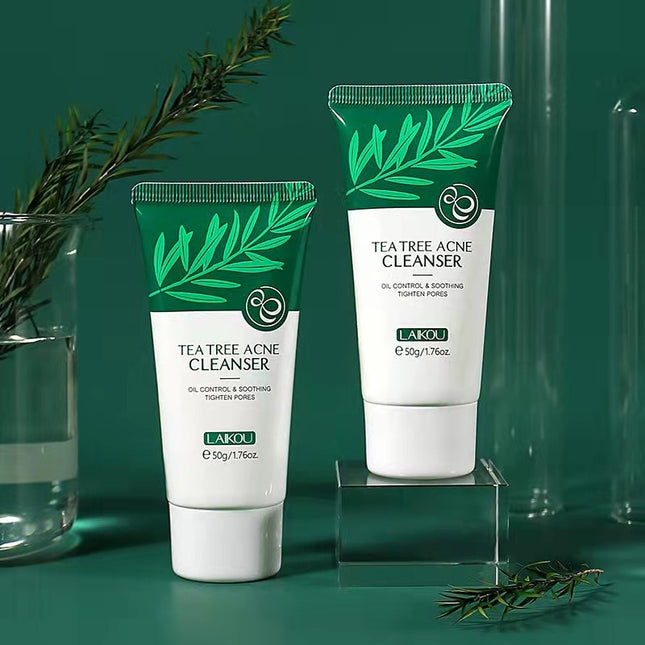 Laikou Tea Tree Acne Cleanser Oil Control Moisturizing Anti Aging