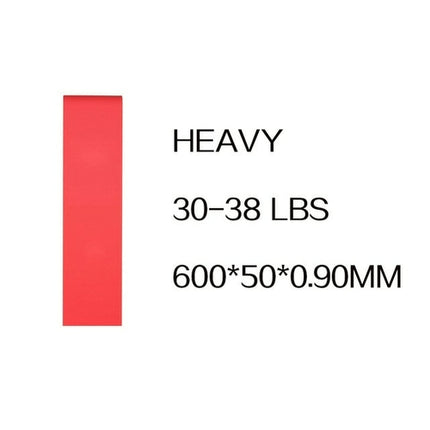 Latex Resistance Bands Fitness Set Rubber Loop Bands Strength Training