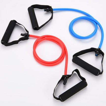 Level 5 Resistance Band with Handles Yoga Drawstring Elastic Fitness