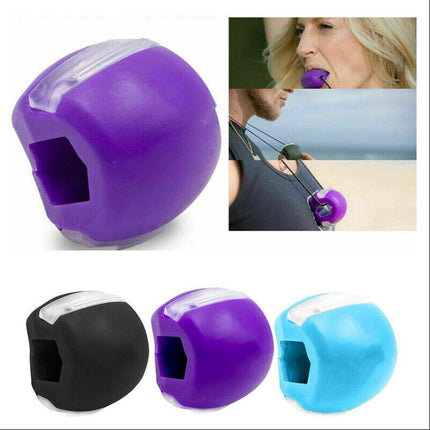 Men Women Jaw Muscle Exerciser Fitness Face Masseter Auxiliary Tying