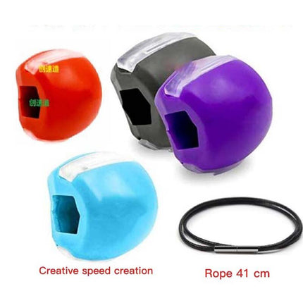 Men Women Jaw Muscle Exerciser Fitness Face Masseter Auxiliary Tying