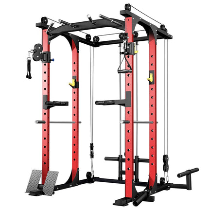 Multi-function Power Cage Power Rack With Cable Crossover Machine