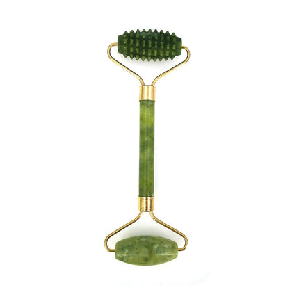Natural Jade Roller Massager For Face Roller Gua Sha Jade Stone Face