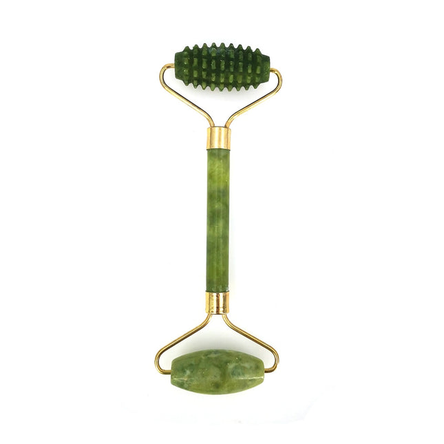 Natural Jade Roller Massager For Face Roller Gua Sha Jade Stone Face