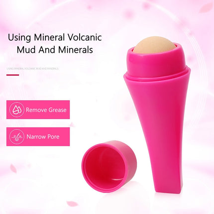 Natural Volcanic Roller Oil Control Rolling Stone Matte Makeup Face