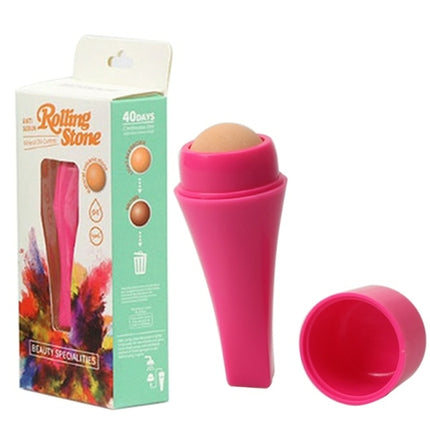 Natural Volcanic Roller Oil Control Rolling Stone Matte Makeup Face