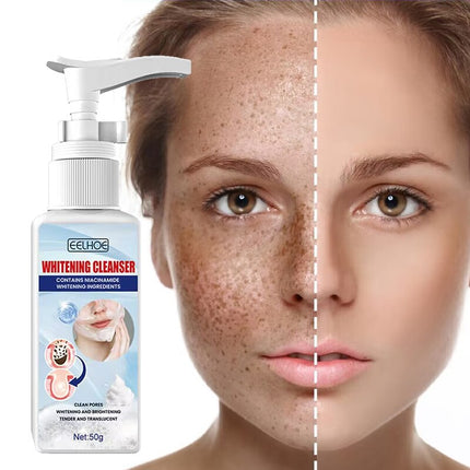 Nicotinamide Whitening Facial Cleanser Foam Face Wash Remove Melasma