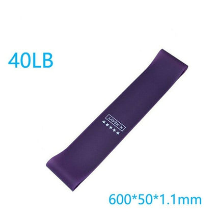 Portable Fitness Workout Equipment Rubber Resistance Bands Yoga Gym