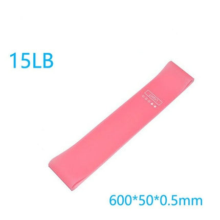 Portable Fitness Workout Equipment Rubber Resistance Bands Yoga Gym